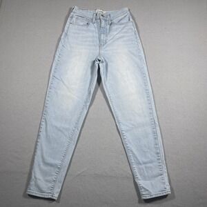Levi High Waisted Taper Jeans Women Size 27 Modern Light Wash Denim‎ Casual